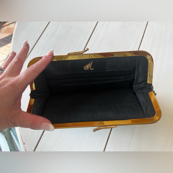 Vintage black patent clutch - Picture 3 of 12